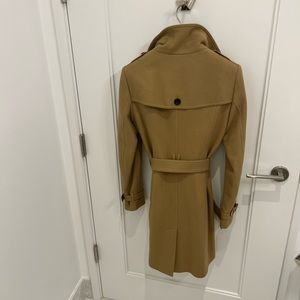 Burberry Brit Camel Wool Coat